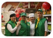 В Полтаве открылся новый фрешмаркет «Брусничка»